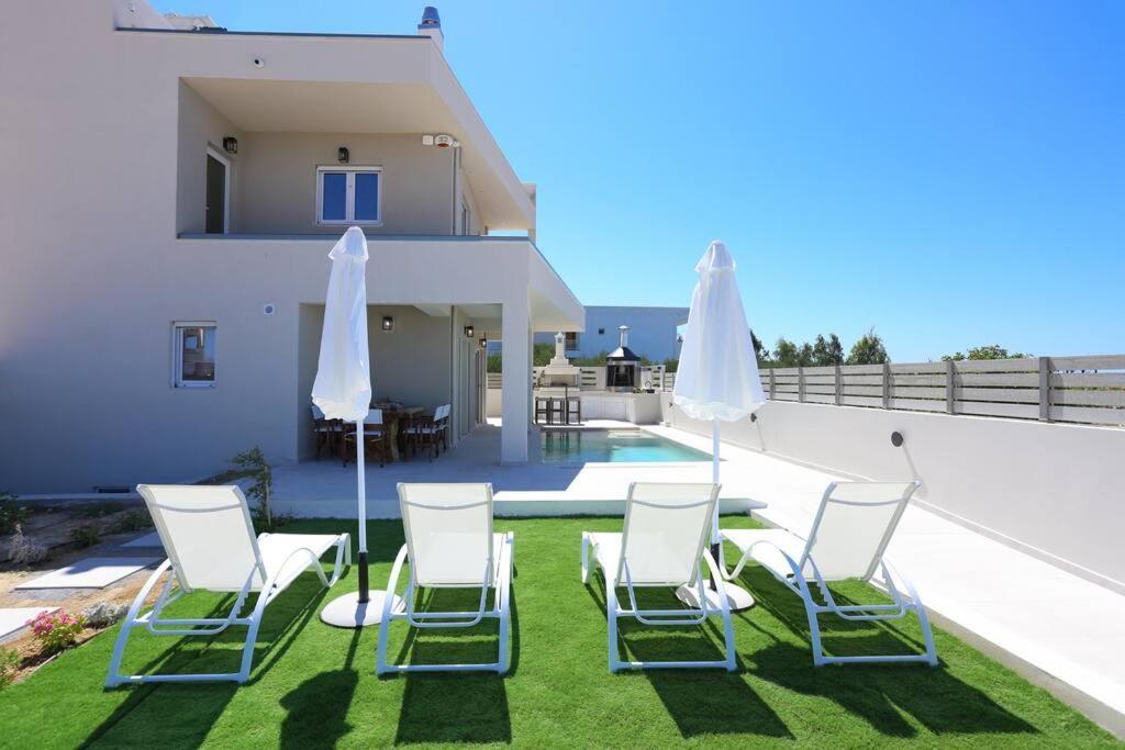 Villa Constantino With Heated Pool Kato Gouves Exteriör bild
